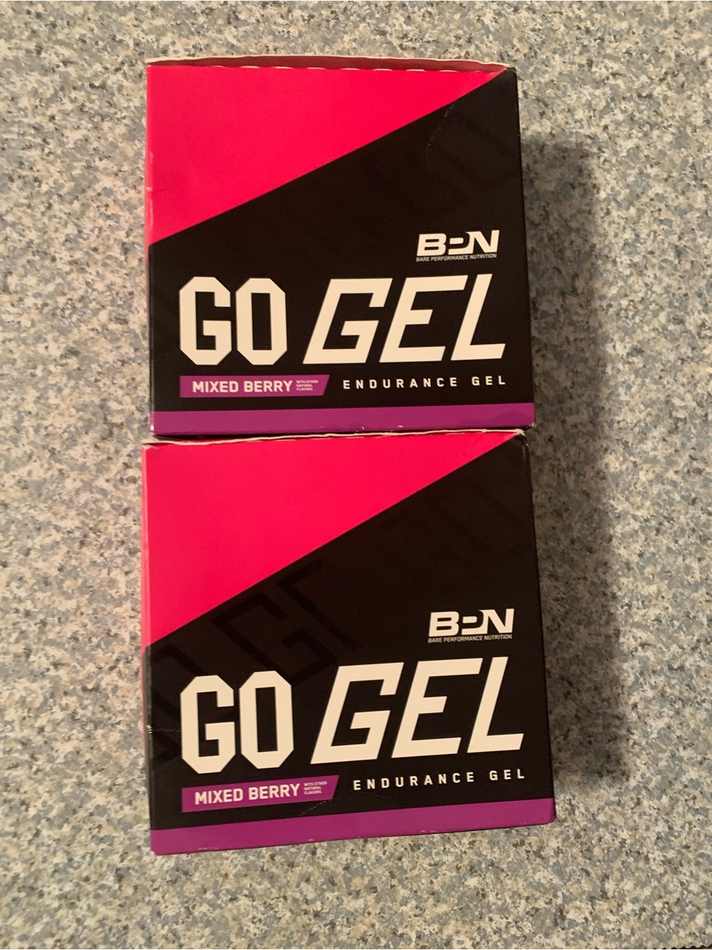 2 BARE PERFORMANCE NUTRITION, BPN Go Gel Endurance, 24g of Carbohydrates & 100 C